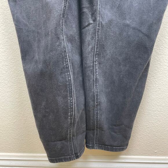 Y2K 90s RWN Womens Overalls Sz 20 Stretchy Bibs Indie Grunge Boho Curvy Festival - Picture 8 of 11